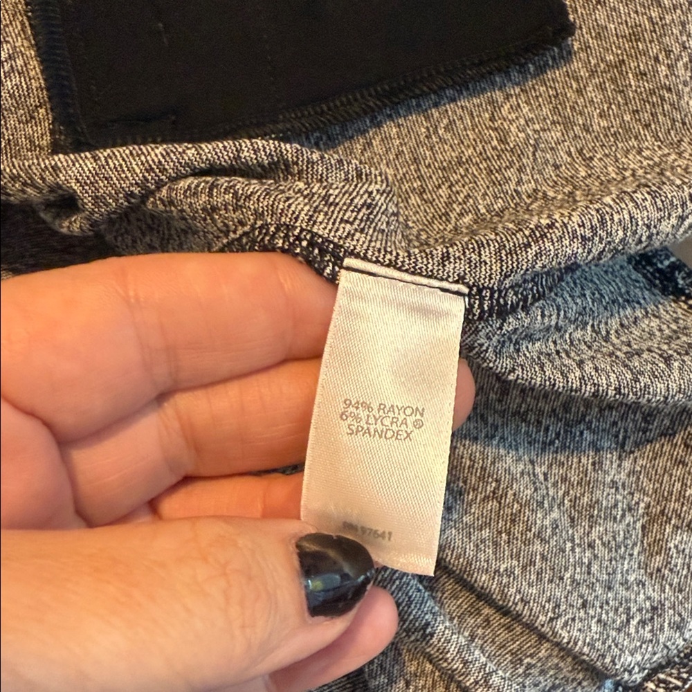 J. Jill‎ Wearever Collection Women Cardigan L Black White Hook & Eye Closure NWT - Picture 8 of 10